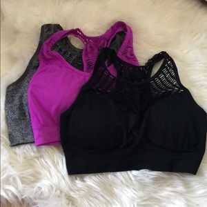 3 (never used) sports bras